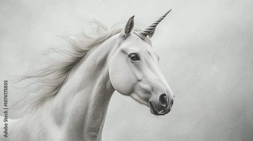 Obraz premium Unicorn portrait