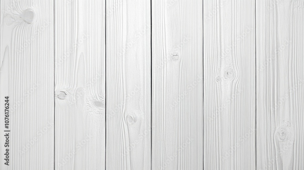 Obraz premium White wooden texture provides a stylish furniture surface, ideal for a bathroom or bedroom setting. This versatile white wooden texture complements various styles, with ample copy space available.