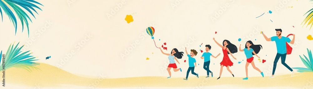 A joyful group of people celebrating together on a sandy beach, enjoying a festive atmosphere. A joyful group of people celebrating together on a sandy beach, enjoying a festive atmosphere.