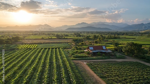 Serene Organic Farm with So...