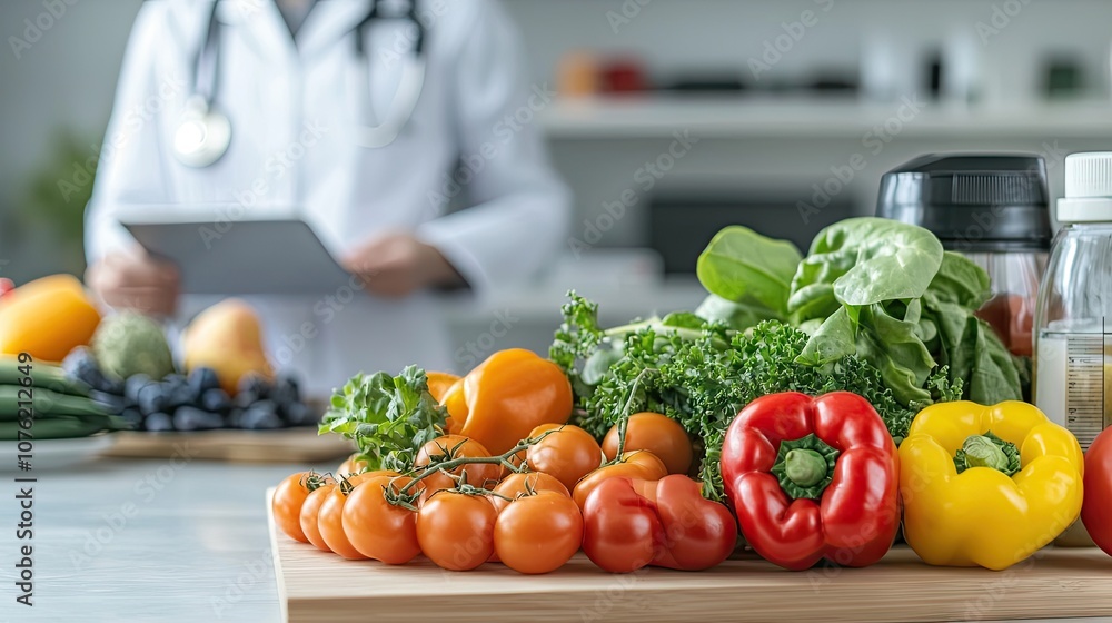 nutritionist desk, office with minimalist style 4k photography nutritionist desk, office with minimalist style 4k photography