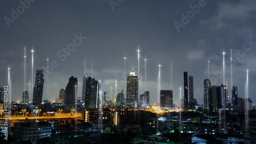 Wallpaper Mural technology city Torontodigital.ca