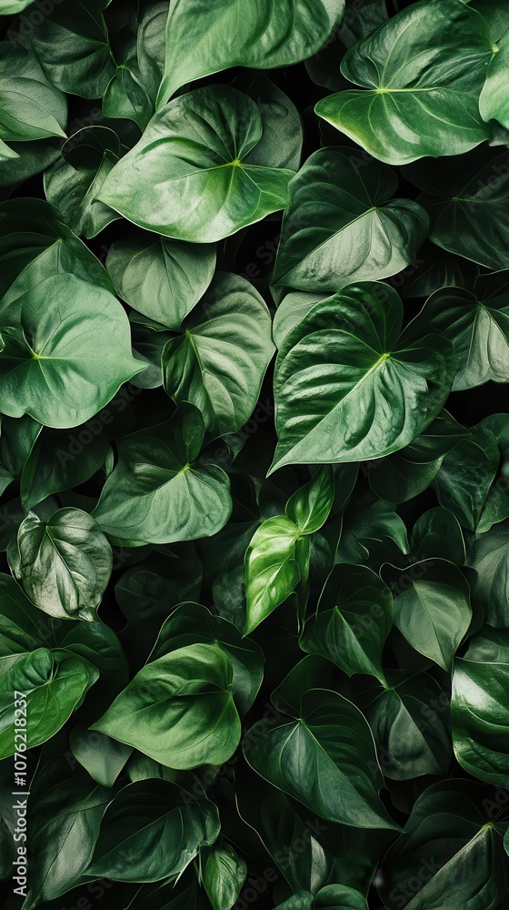 Green Leaves Texture Background. Green Leaves Texture Background.