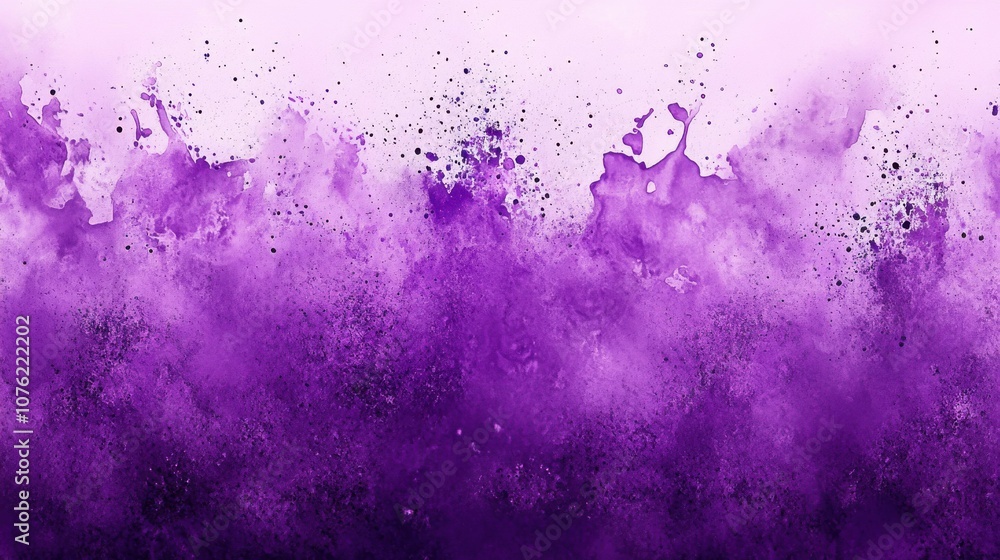 Vibrant purple watercolor abstract background with splashes and gradients, creating a dreamy atmosphere. Vibrant purple watercolor abstract background with splashes and gradients, creating a dreamy atmosphere.