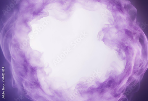 abstract background color swirling design circle olated vapour violet purple white frame