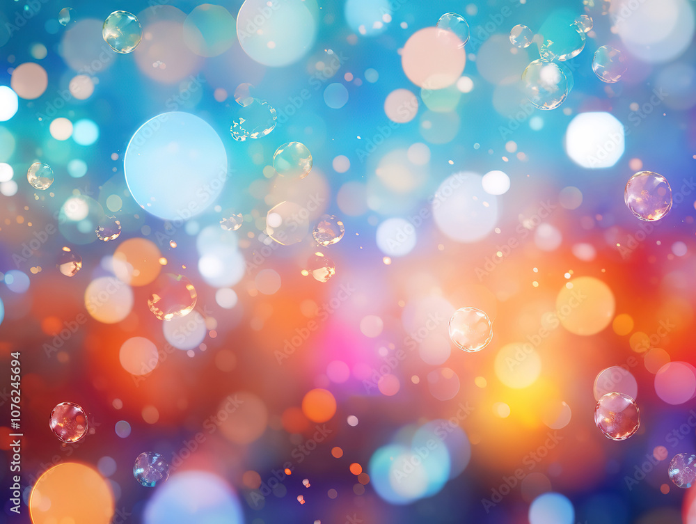 Stunning Bokeh Background Concept: An Abstract Play of Light and Color Stunning Bokeh Background Concept: An Abstract Play of Light and Color