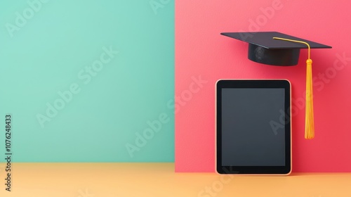 Graduation celebration technology enhances learning experiences with modern tools photo