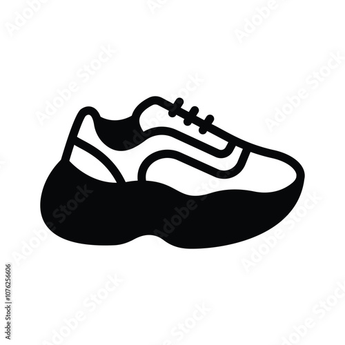 Fashionable chunky sneakers for a bold, modern statement