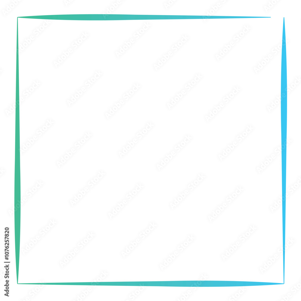 Rectangular gradient border. Vector illustration Rectangular gradient border. Vector illustration