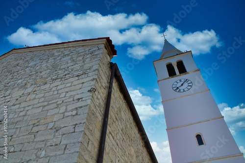 Fazana Croatia parish church photo