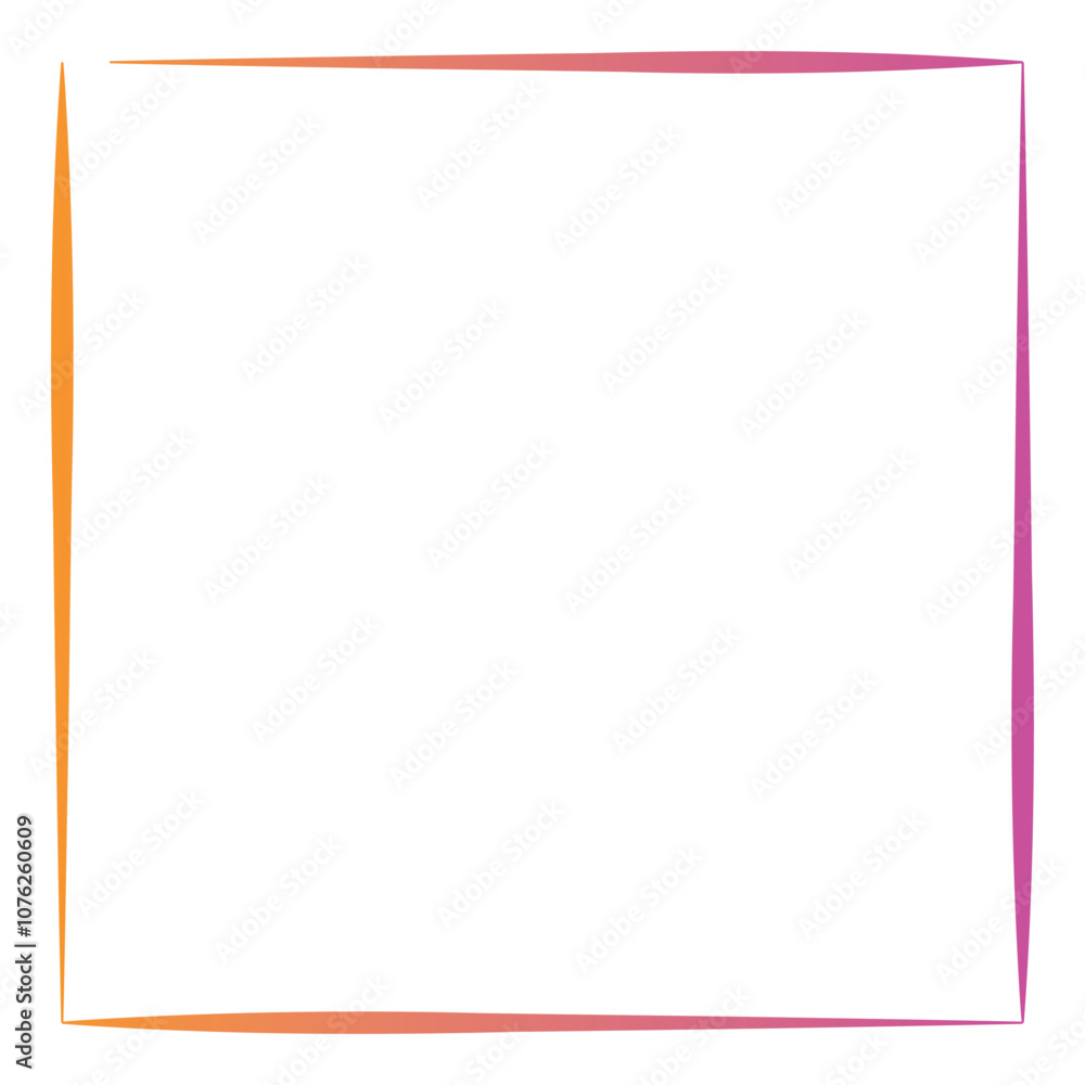 Rectangular gradient border. Vector illustration Rectangular gradient border. Vector illustration