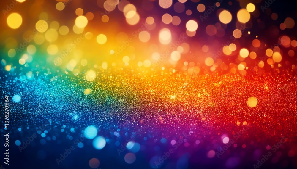 Rainbow Glitter Abstract Background Rainbow Glitter Abstract Background