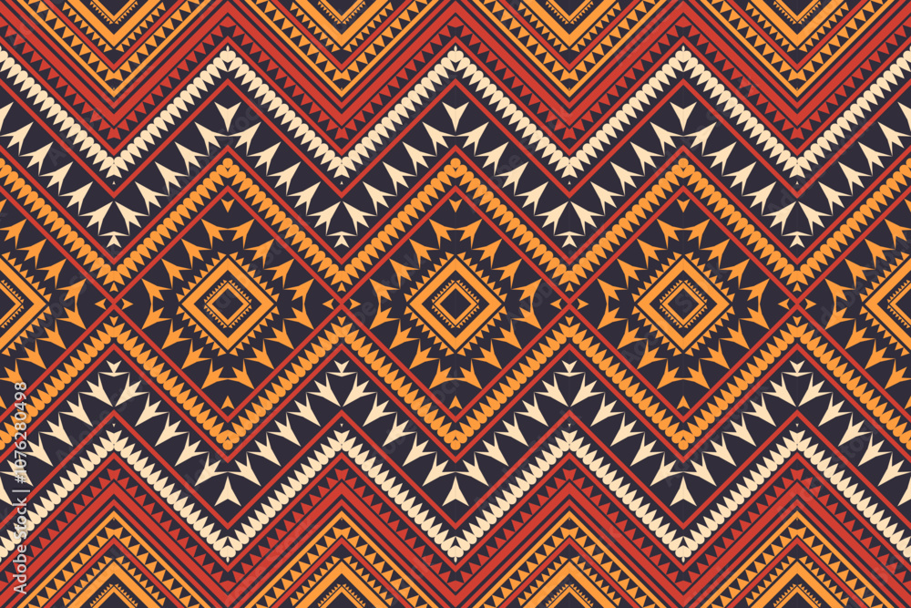 Abstract fabric pattern design, ancient tribal pattern design for fabric pattern. Shirts, pants, pillows, blankets, etc. Abstract fabric pattern design, ancient tribal pattern design for fabric pattern. Shirts, pants, pillows, blankets, etc.