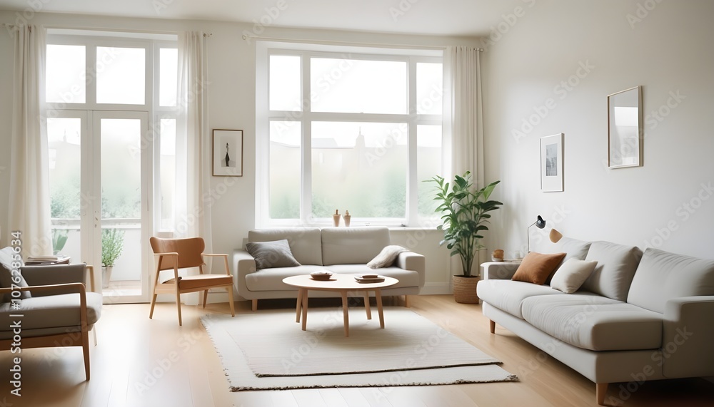 Photo interior modern design room 3d illustration
Photo interior modern design room 3d illustration
