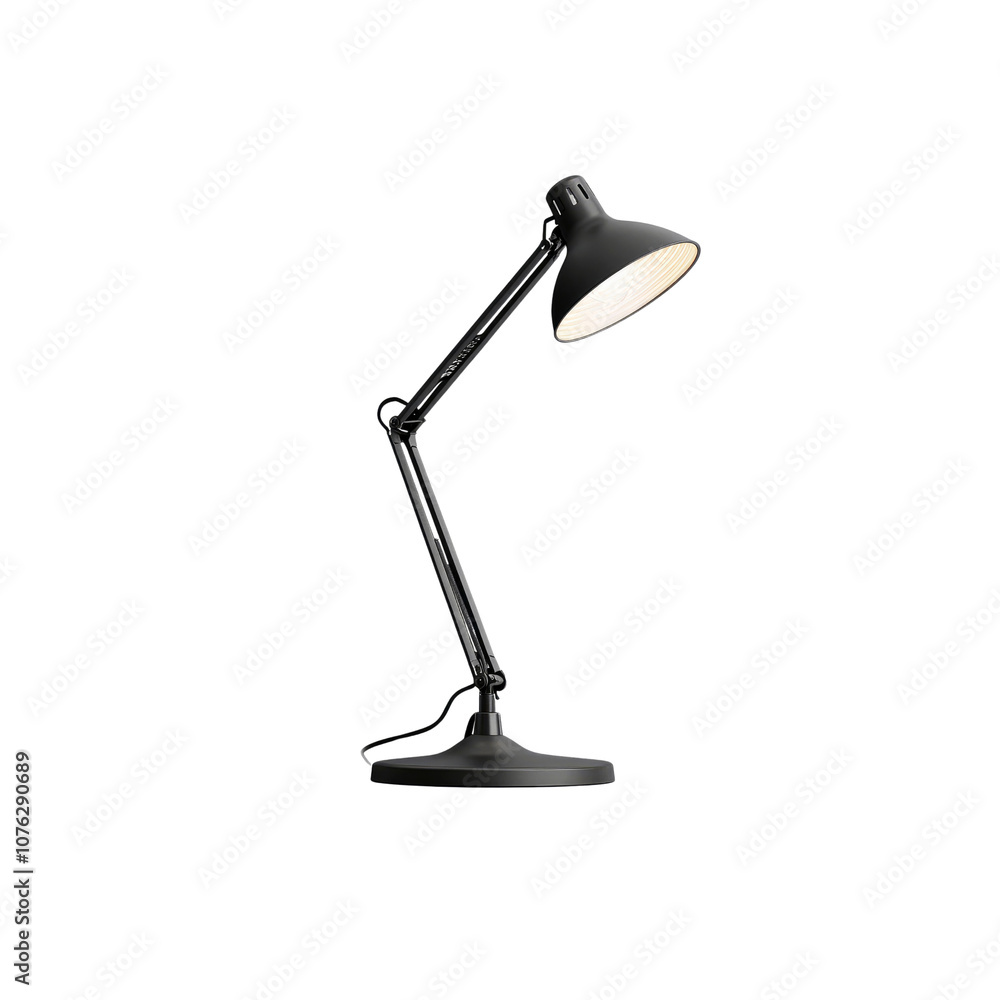 Modern Black Desk Lamp with Adjustable Arm Modern Black Desk Lamp with Adjustable Arm
