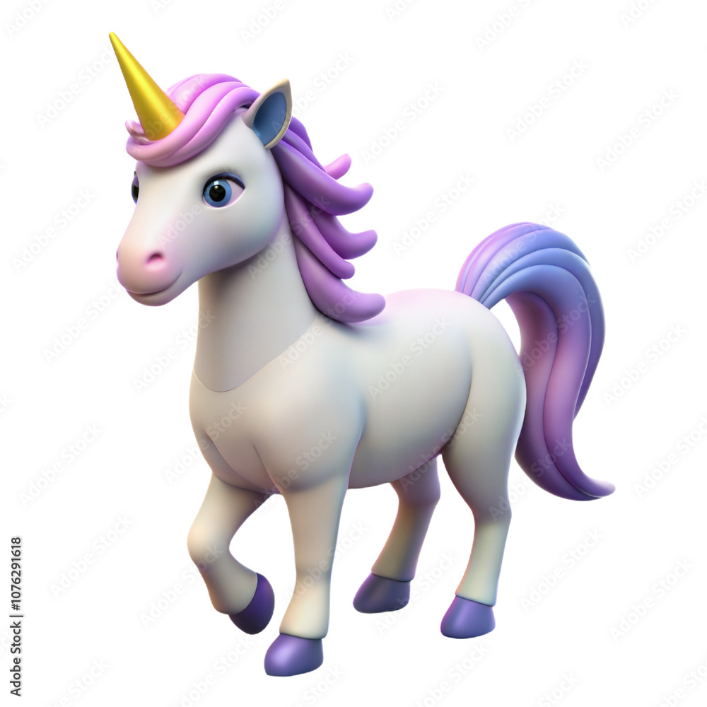 Unicorn 3D Icon
Unicorn 3D Icon