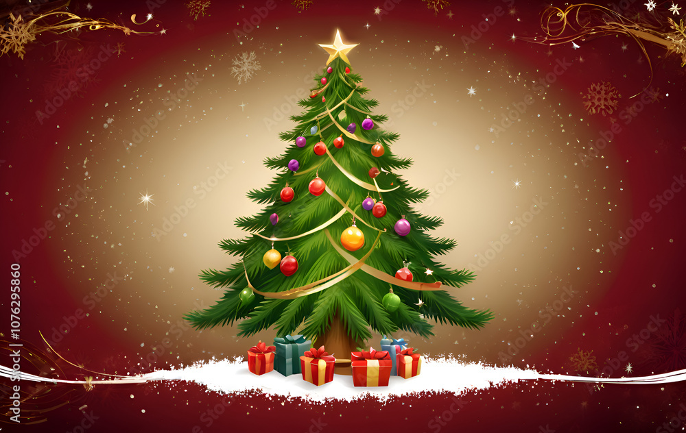 beautifully_decorated_Christmas_tree beautifully_decorated_Christmas_tree