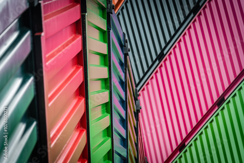 Canvas Print Conteneur