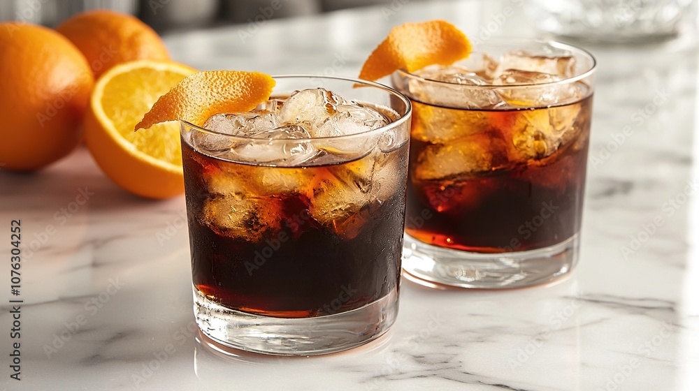 Espresso Negroni with gin and Campari Espresso Negroni with gin and Campari