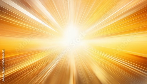 Wallpaper Mural An abstract background with rays of light emanating from central point blending yellow and white color. Torontodigital.ca