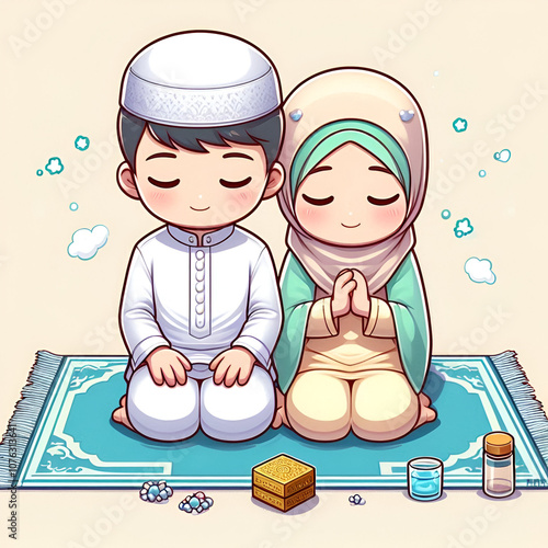 Muslim couple 