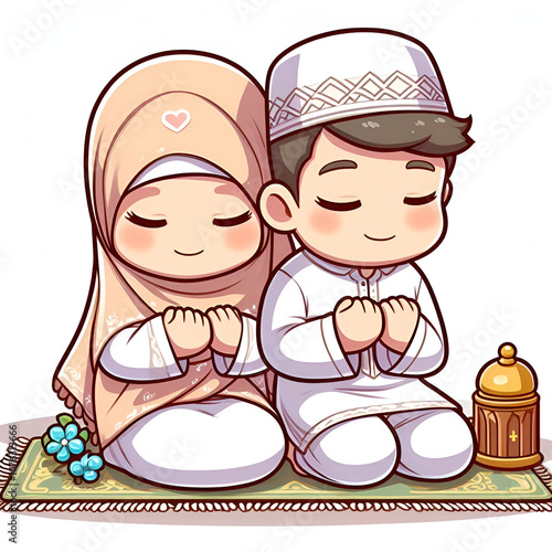 Muslim couple 