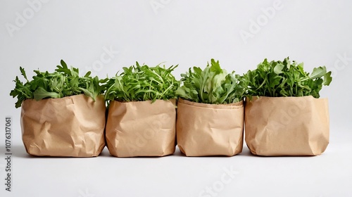 Organic Produce Wrapped in ...