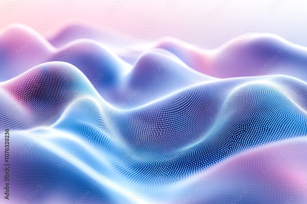 Soft Gradient Waves in Blue and Purple Soft Gradient Waves in Blue and Purple