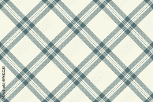 Duvet textile vector plaid, anniversary texture seamless tartan. Awesome fabric pattern background check in white and pastel colors.