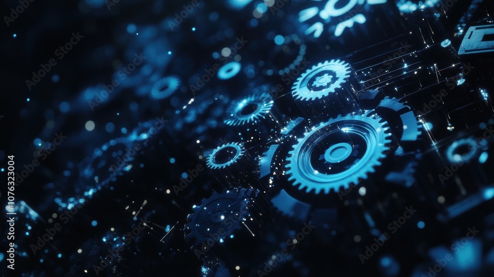 Digital Gears Abstract.