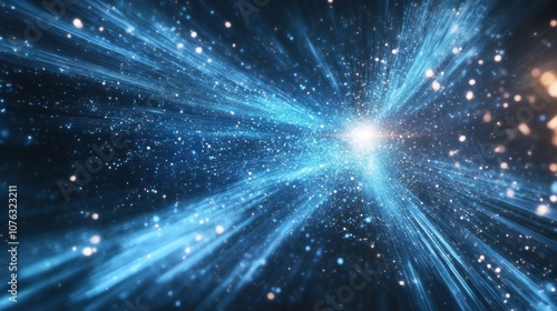 Blue Light Burst.