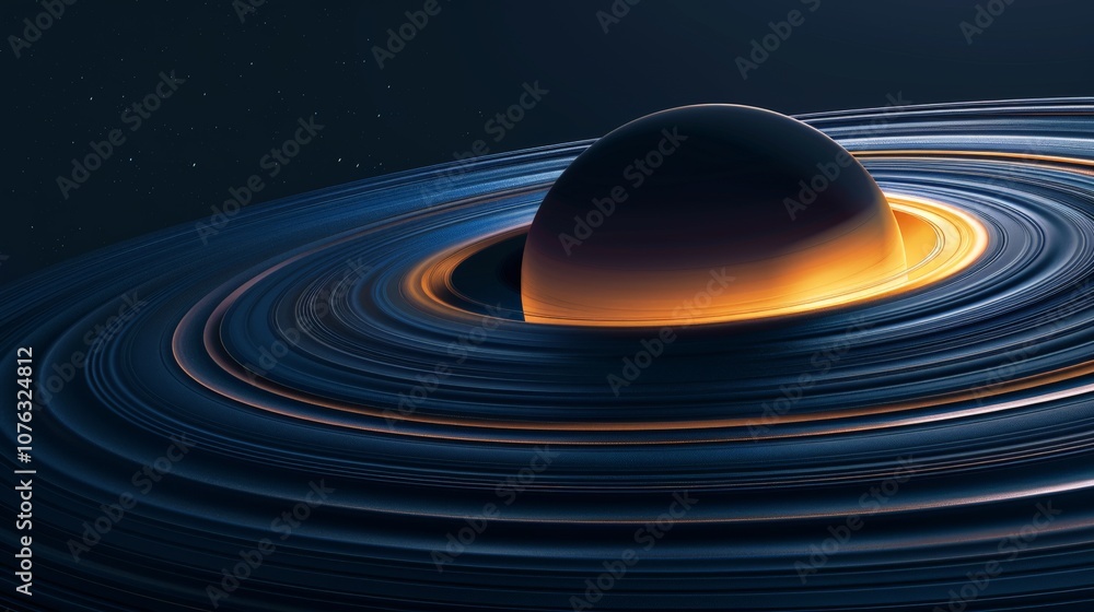 A modern abstract background with a curved design that resembles the rings of Saturn. A modern abstract background with a curved design that resembles the rings of Saturn.