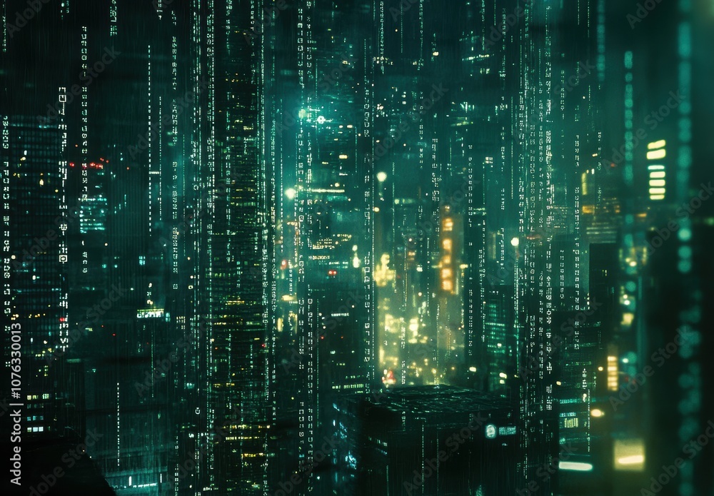 Digital Cityscape. Digital Cityscape.