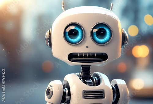 three dimensional online bot business funny set technology science robot render smile 3d cartoon intelligence client artificial support lper or creature concept art modern emotion cute character