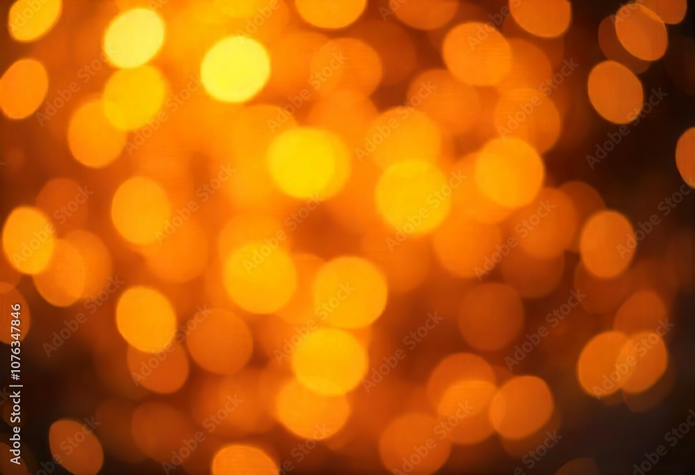 Sparkling golden bokeh background with soft focus and glowing lights Sparkling golden bokeh background with soft focus and glowing lights