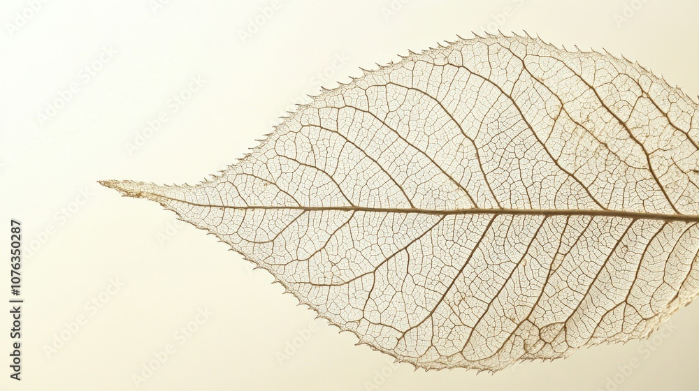 Obraz premium Delicate Leaf Skeleton