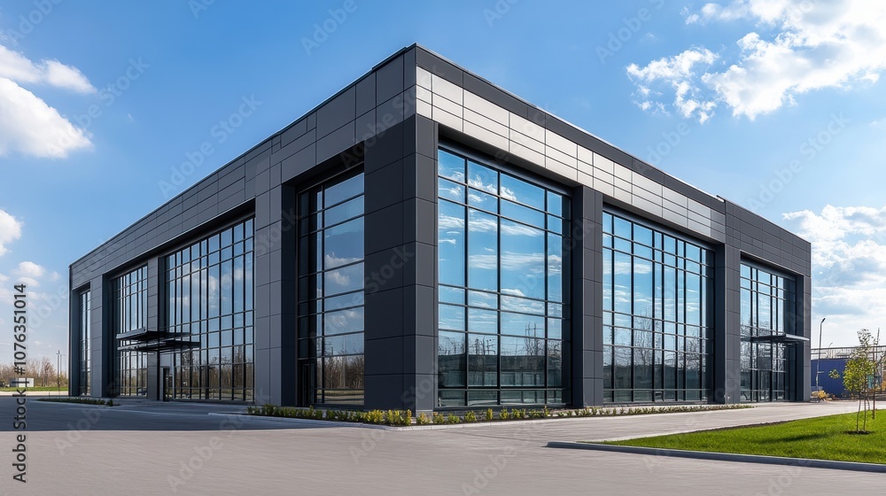 Modern Office Building. Modern Office Building.