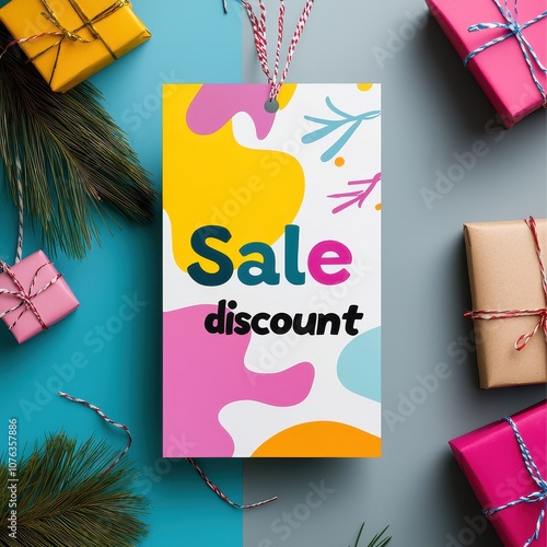 Colorful Sale Discount Flyer for Loyalty Members