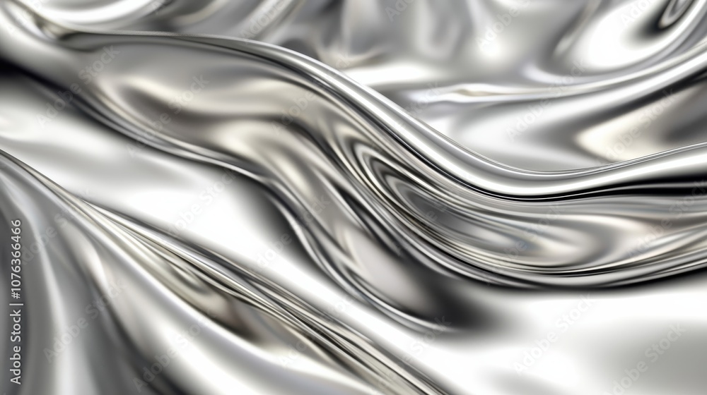 Create a stunning metallic abstract background with soft reflections for your design projects Create a stunning metallic abstract background with soft reflections for your design projects
