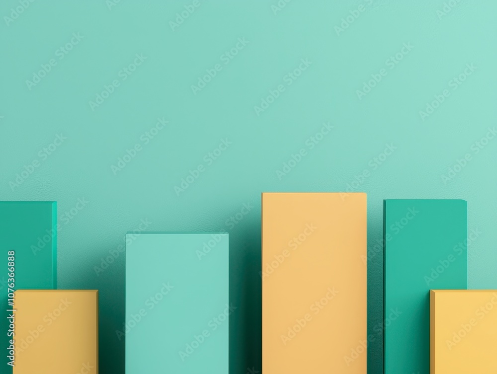 Explore the dynamics of urban growth through abstract illustrations of simple architectural forms Explore the dynamics of urban growth through abstract illustrations of simple architectural forms