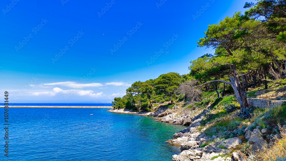 Rovenska on Losinj island Croatia