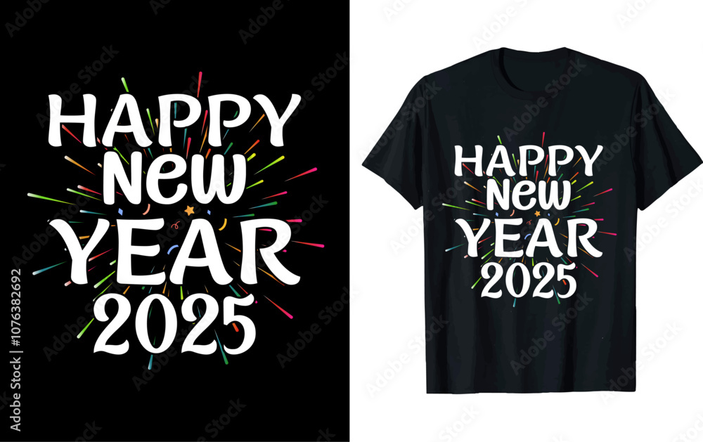 Happy New Year vector t shirt design, vector illustration, Happy New Year design, silhouette style.
Happy New Year vector t shirt design, vector illustration, Happy New Year design, silhouette style.