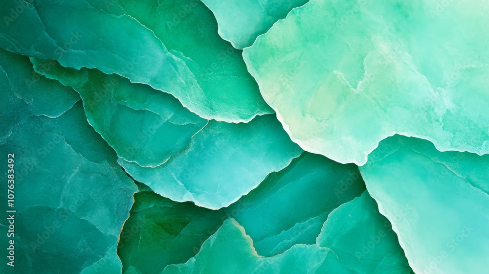 Green abstract layered texture background Green abstract layered texture background