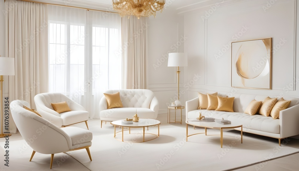 Photo interior modern design room 3d illustration Photo interior modern design room 3d illustration
