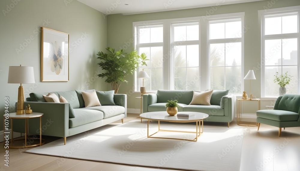 Photo interior modern design room 3d illustration Photo interior modern design room 3d illustration