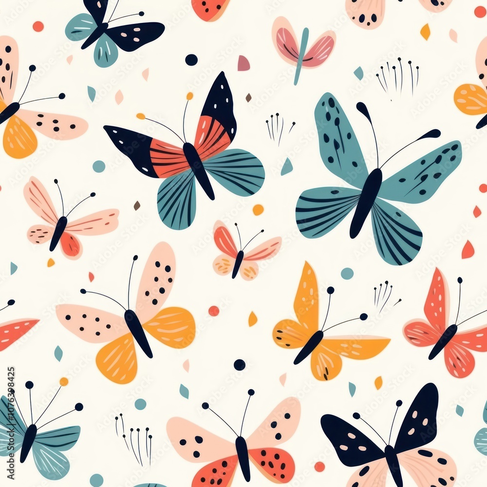 Butterfly pattern outdoors nature. Butterfly pattern outdoors nature.