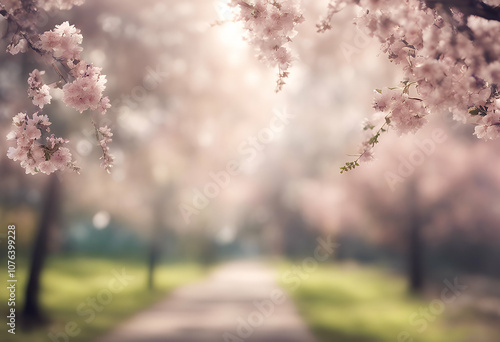 design space realistic copy flower spring hd bloom blossom pink garden poster nature field summer