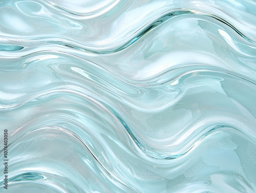 Flowing abstract glass texture Flowing abstract glass texture