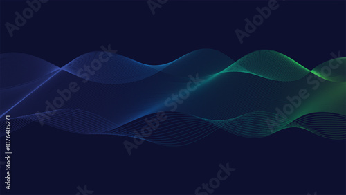 Abstract Digital Flux