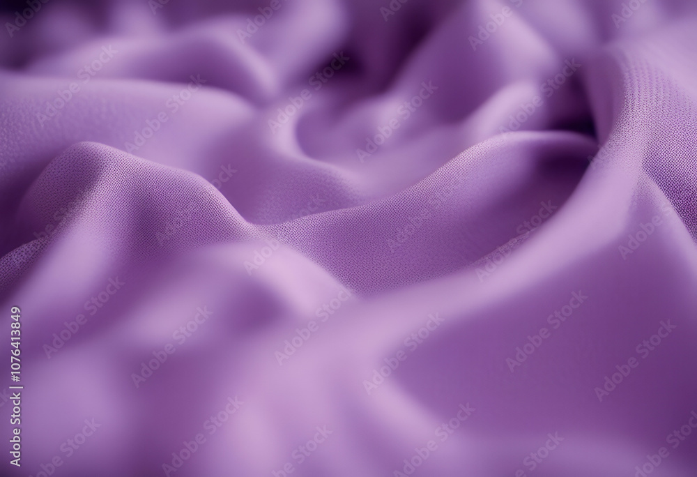 Obraz premium concept clothes light violet background clothing materials design textile fabric abstract pattern detail fiber future closeup structure material